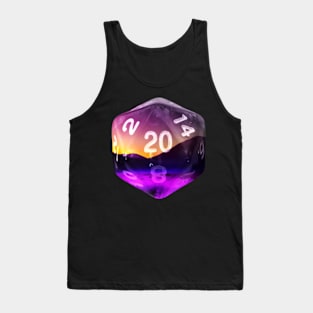 Nat20 Purple Mountain Sunrise Tank Top